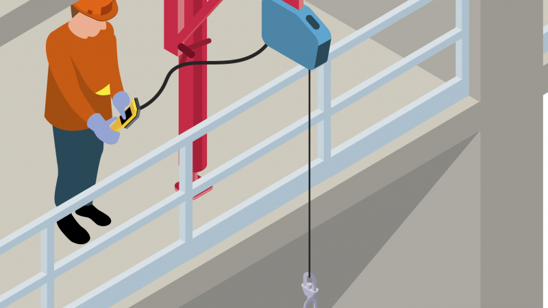 Faciliter l'approvisionnement des éléments de chaufferie par la location d'un treuil de levage