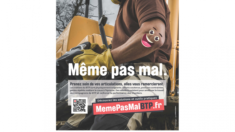 Troubles musculo-squelettiques : quels impacts de la campagne auprès des entreprises du BTP ?