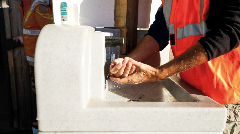 Hygiène sur les chantiers : des pistes pour progresser