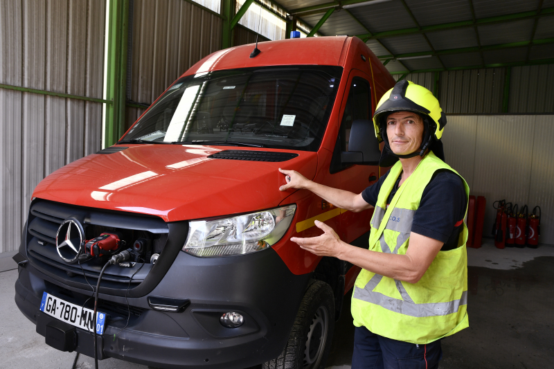 Un véhicule spécifique sur chaque chantier