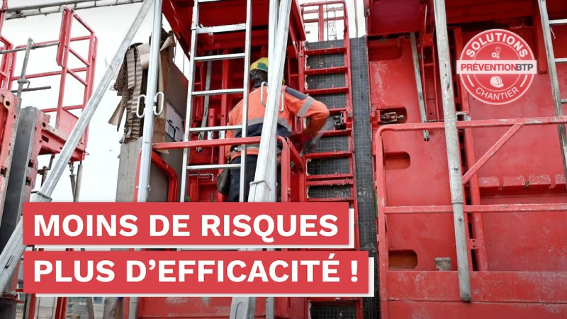 Réaliser un voile béton en cote bloquée avec une banche extensible