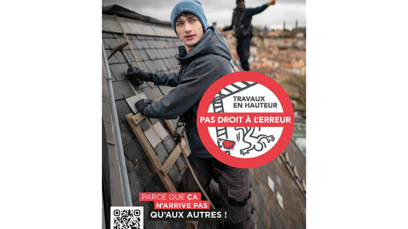Campagne Chutes de hauteur : inscrivez-vous aux webinaires de l’OPPBTP !