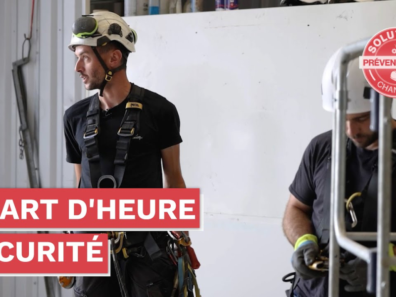 Quart d'heure sécurité : les salariés prennent le contrôle !