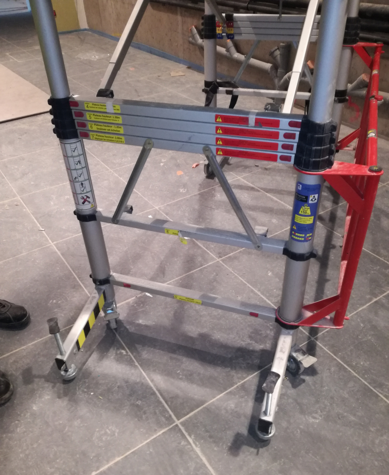 S5132 - Echafaudage Stabilité