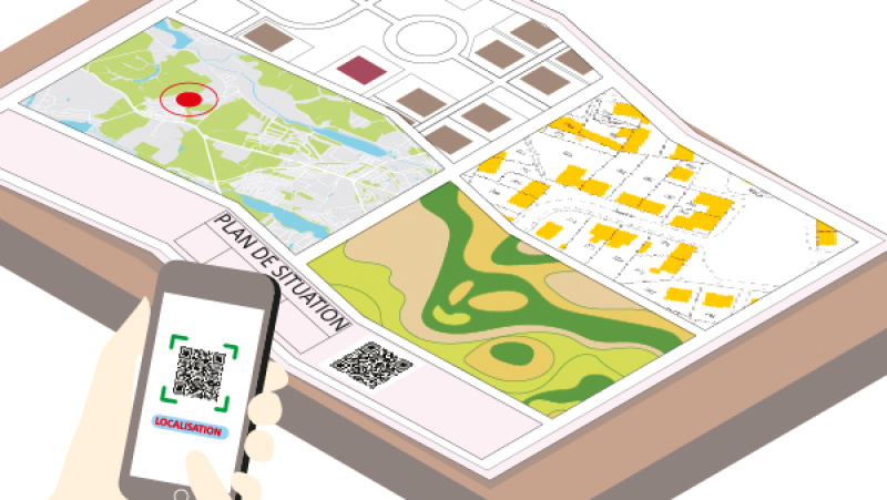 Faciliter l’accès aux chantiers grâce à un QR code de géolocalisation