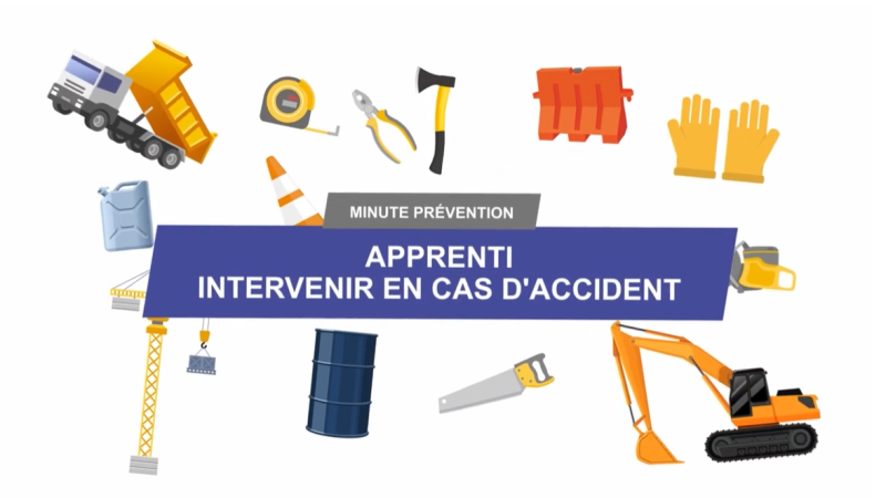 Apprenti : intervenir en cas d’accident sur chantier