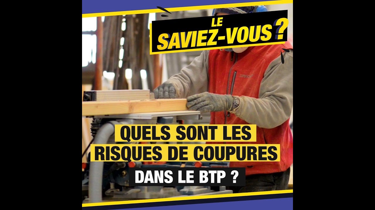 Quels sont les risques de coupures dans le BTP ?