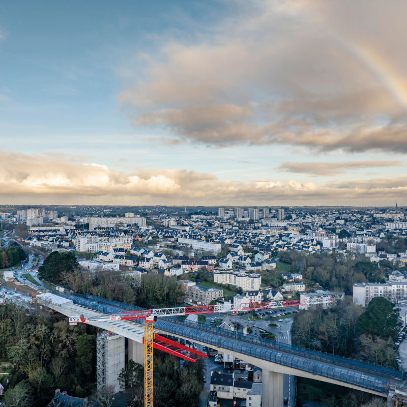 Pont Schuman à Brest : le défi de la sécurisation en milieu contraint