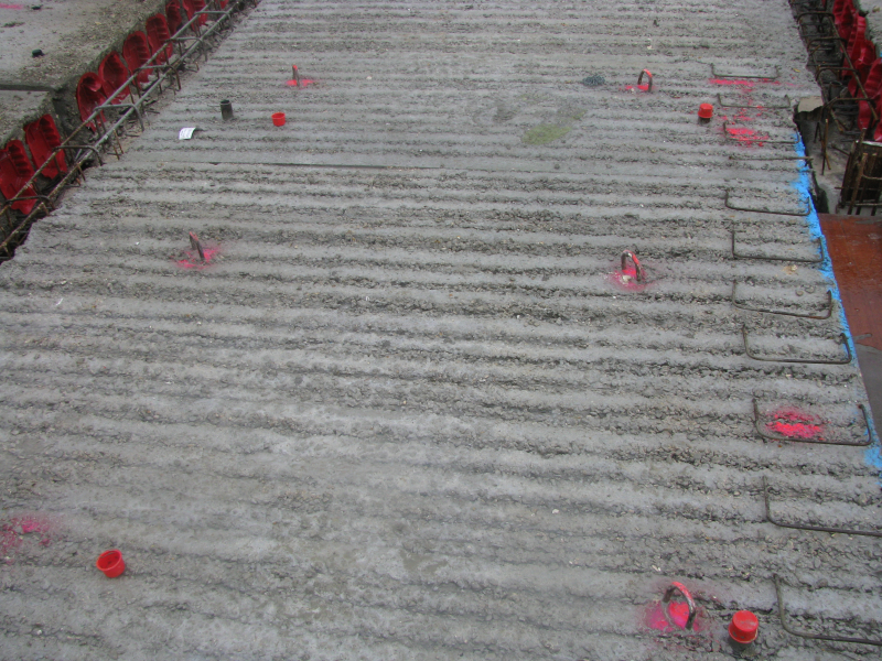 s15721 Garde-corps temporaires de prédalles et dalles alvéolaires