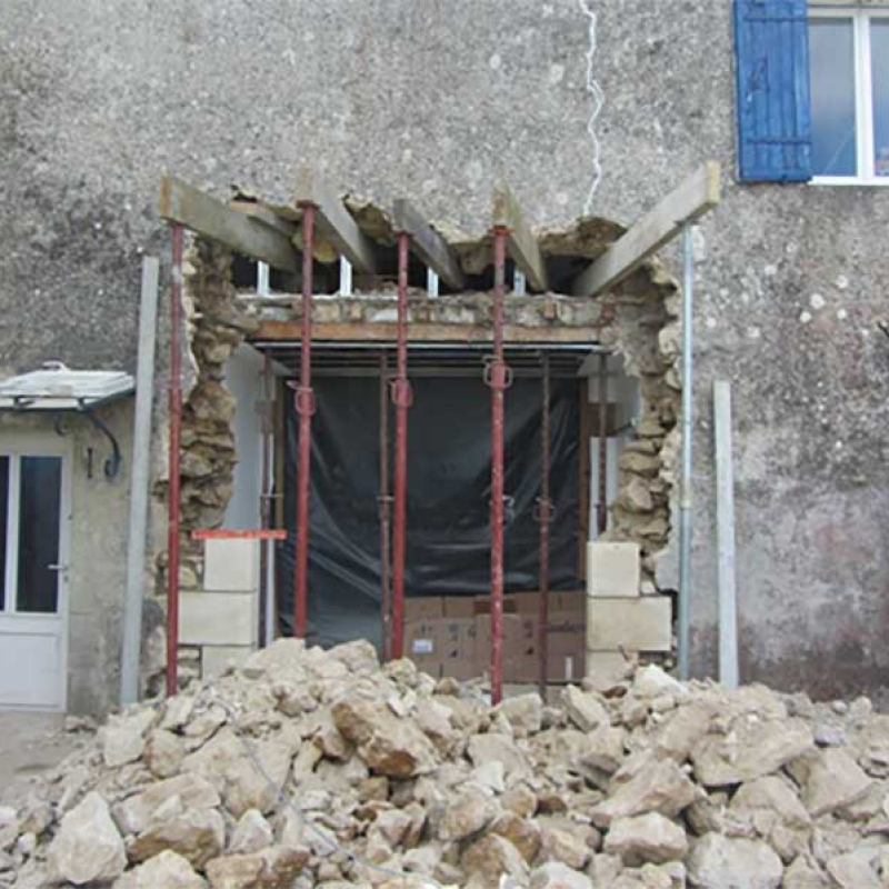 Maîtriser la création des ouvertures dans les murs de maçonnerie porteurs