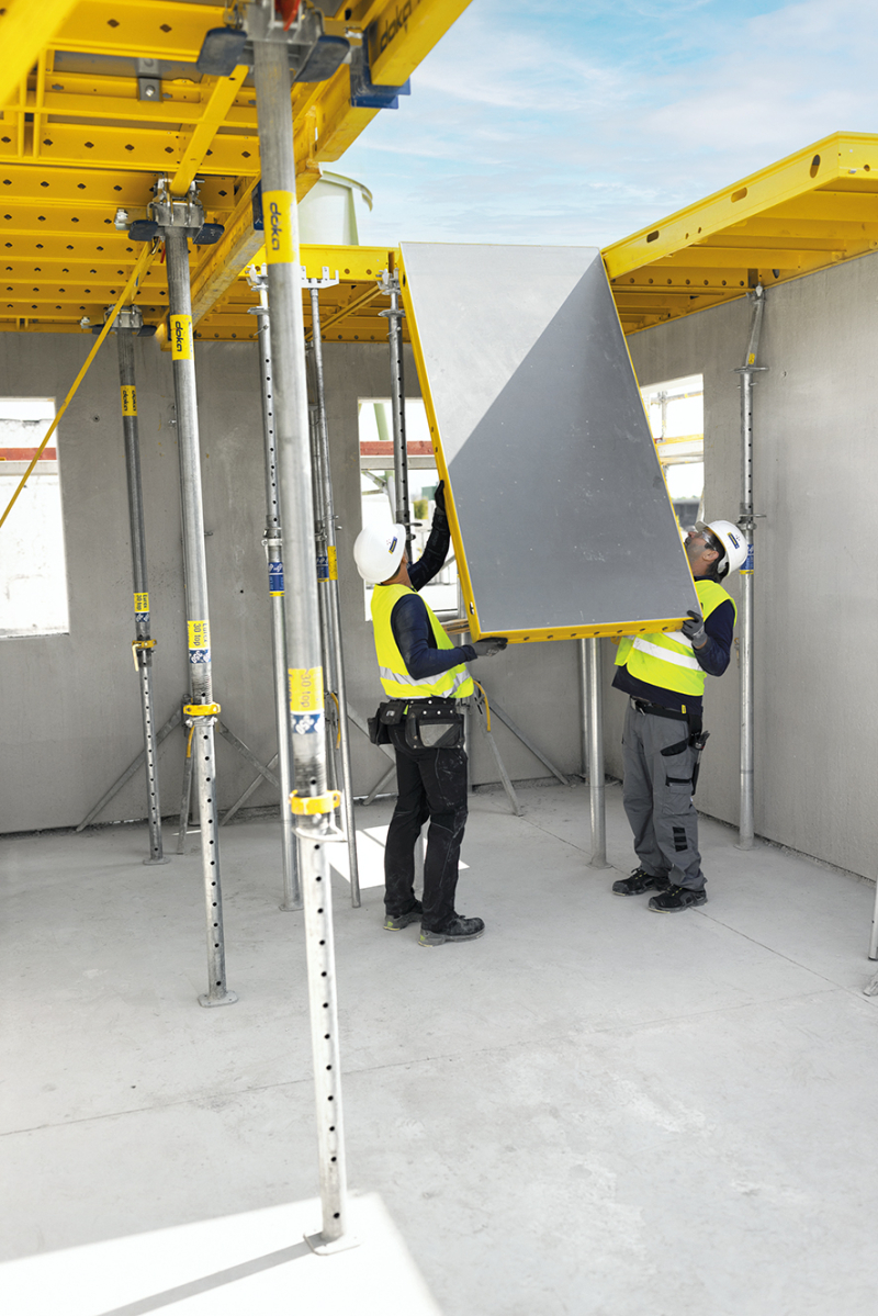 Coffrage modulaire de dalles Dokadek