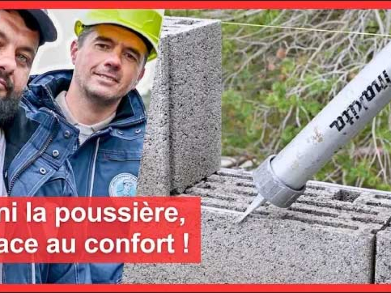 Faciliter l’assemblage des blocs béton grâce à une colle prête à l’emploi