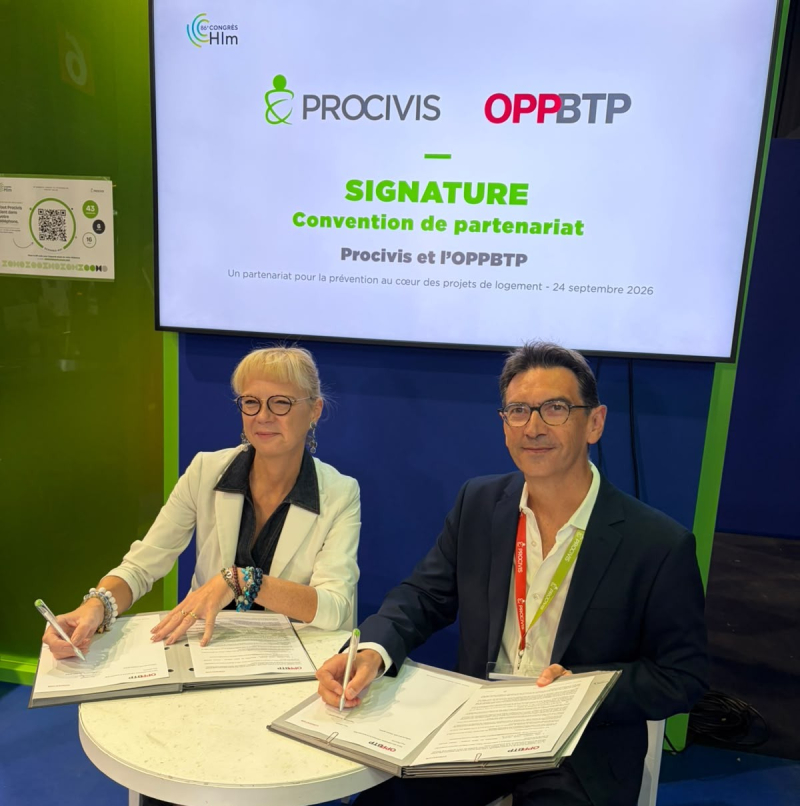 Maîtrise d'ouvrage et prévention&nbsp;: Procivis et l’Afpols s'engagent avec l’OPPBTP