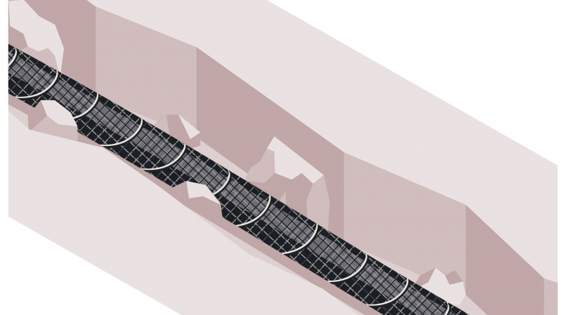 Mettre en œuvre les réseaux électriques HTA souterrains avec une enveloppe de protection