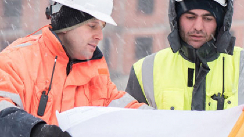 Hiver et froid : nos conseils pour travailler en toute sécurité sur les chantiers