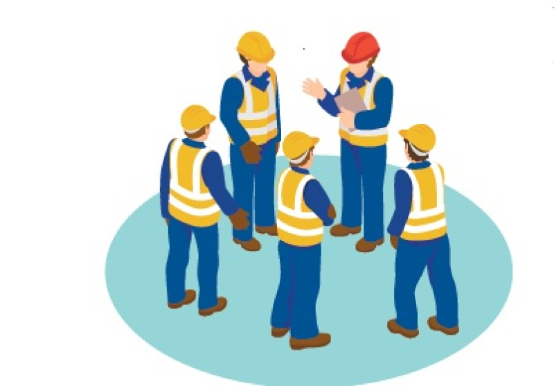 Heurt engin-piéton : 5 réflexes à adopter