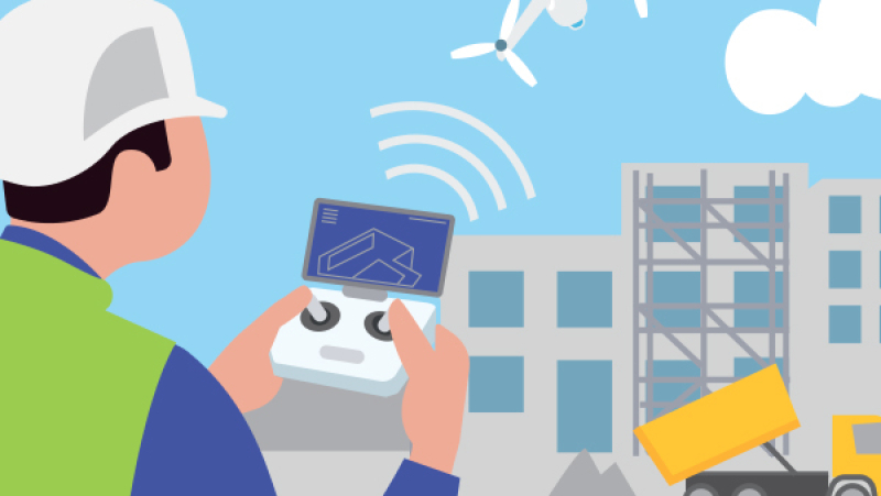 Drones et BTP – Vol de drone, les critères de choix en fonction de votre usage