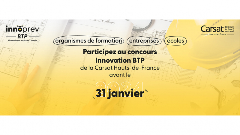 Participez au concours Inno'Prev BTP 2023-2024