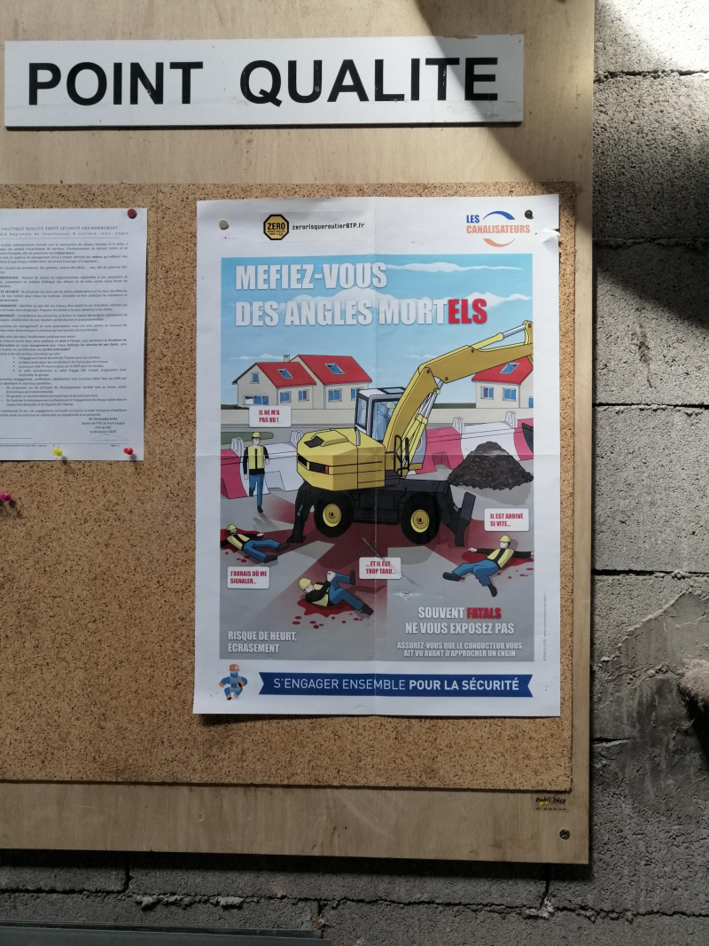 autocollant/affiche