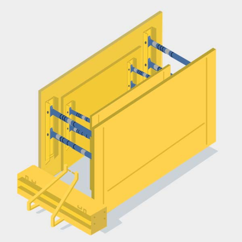 Quatre kits de blindage de tranchées pour une meilleure productivité