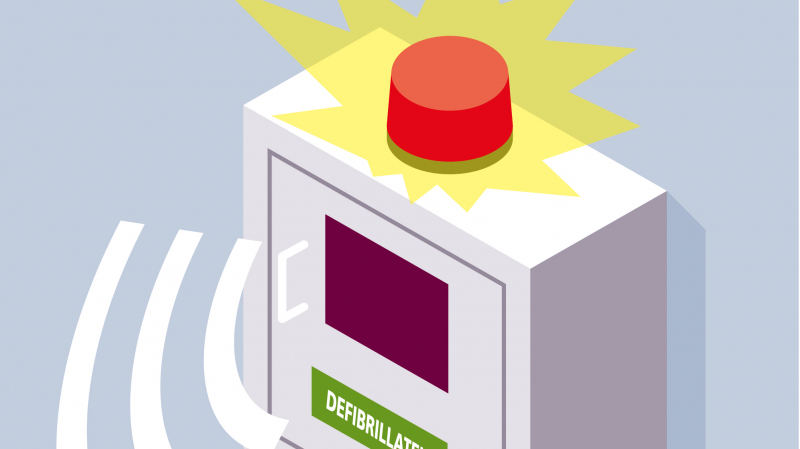 Protéger le défibrillateur de chantier grâce à une armoire antivol