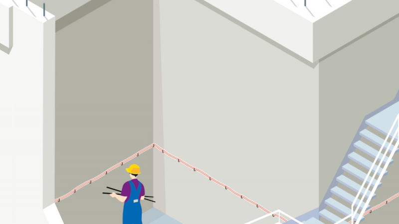 Améliorer la signalisation des opérations de levage avec un ruban LED spécifique