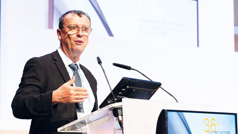 Michel Cambrelin, président du GNMST BTP