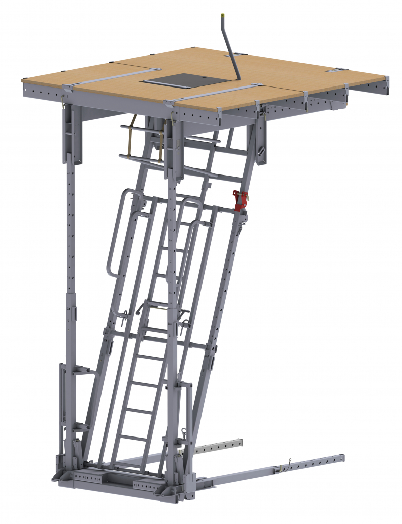 260 Fiche AT Un podium modulable pour cage d