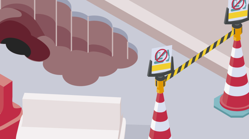 Baliser les points particuliers du chantier avec un kit personnalisable