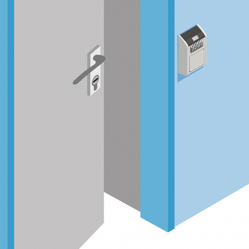 Faciliter l'accès au chantier des différents intervenants grâce à une boîte à clés