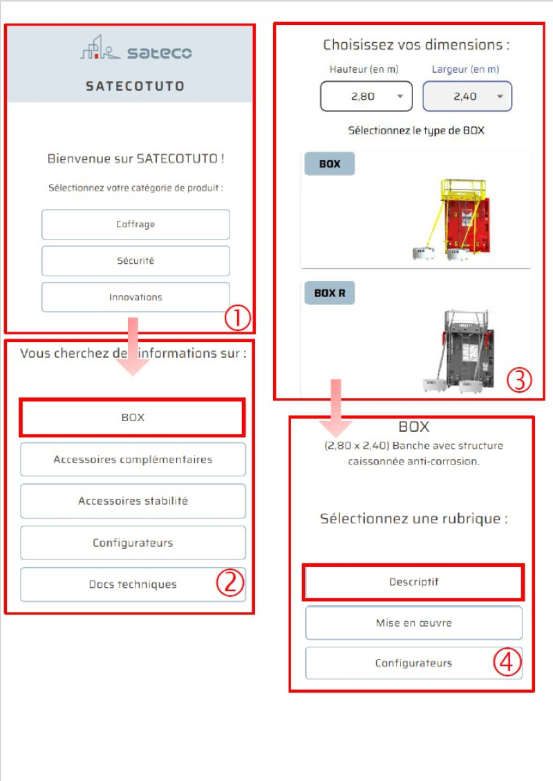 SATECO TUTO - Exemple Descriptif matériel Page 1