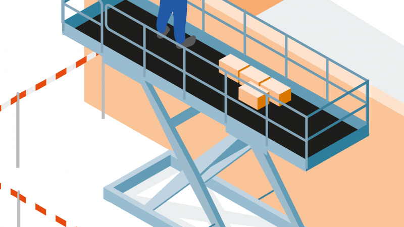 Monter des murs de grande dimension avec une plate-forme à maçonner