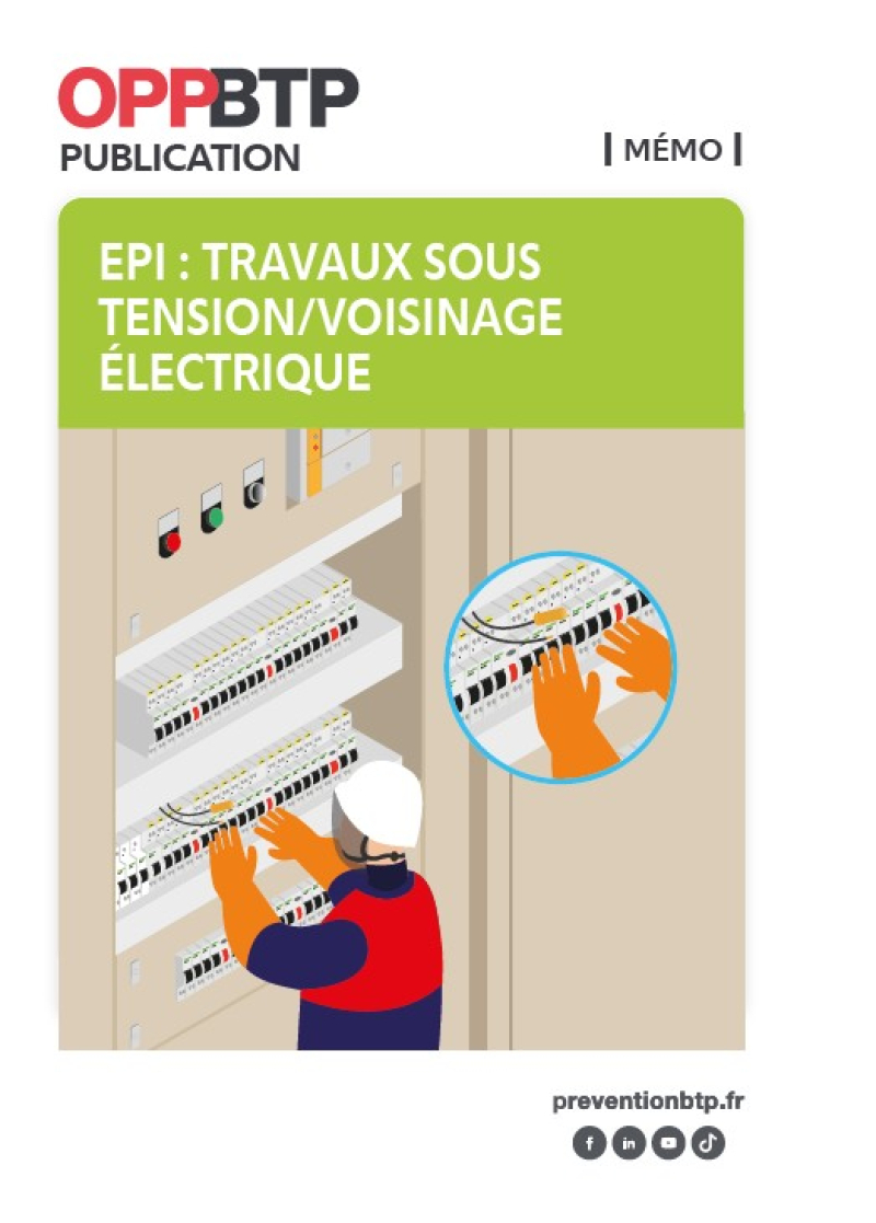 Les EPI des métiers sous tension ou au voisinage électrique : usage et critères de choix