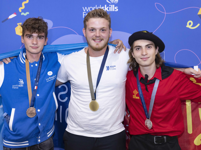 WorldSkills 2024 : 113 jeunes vainqueurs dans les métiers du BTP