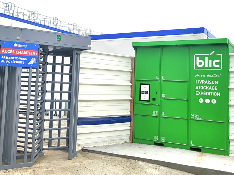 La box Blic simplifie la logistique des petites livraisons sur les chantiers