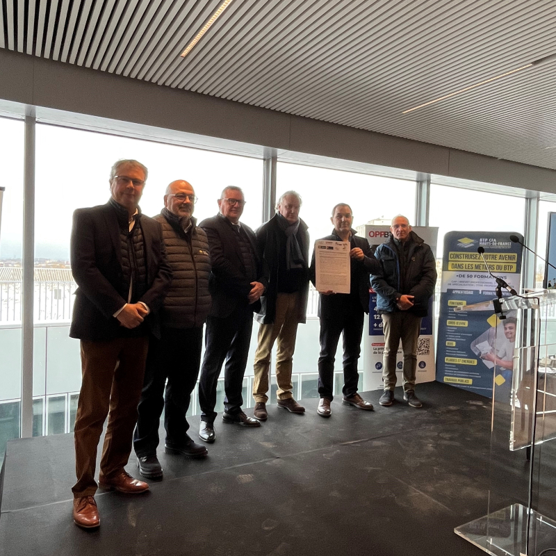 Une Charte de prévention des risques pour les apprentis dans les Hauts-de-France