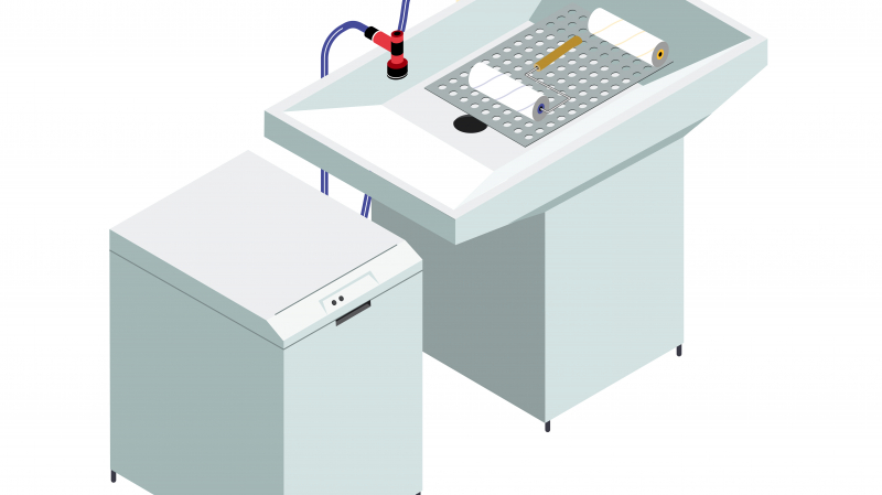 Un système de nettoyage des pinceaux ergonomique et respectueux de l'environnement