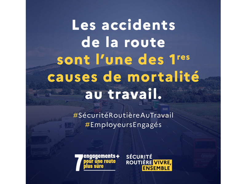 Neuvième édition des Journées de la sécurité routière au travail : des outils mis à disposition des entreprises