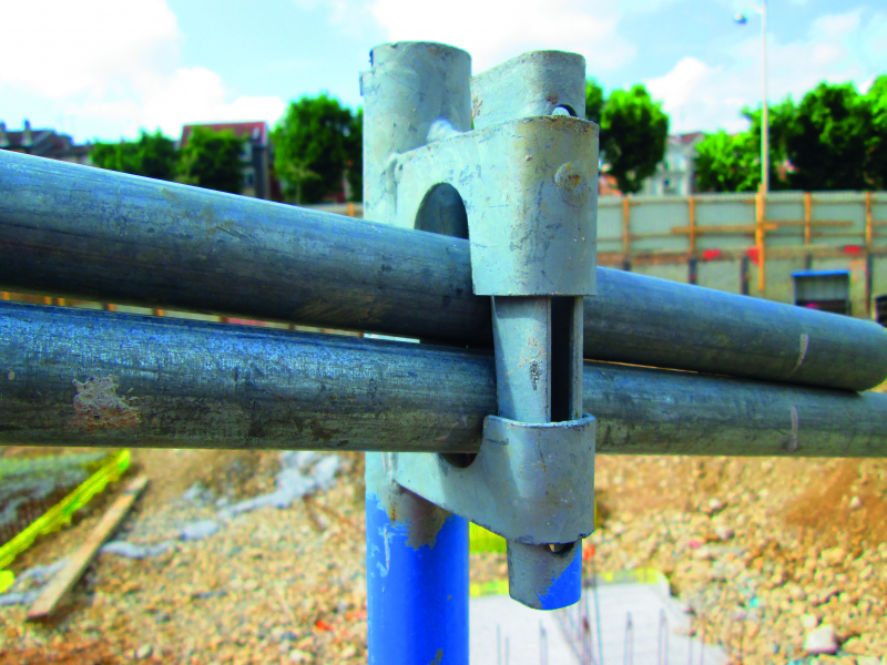 Support de lisses à clavette.