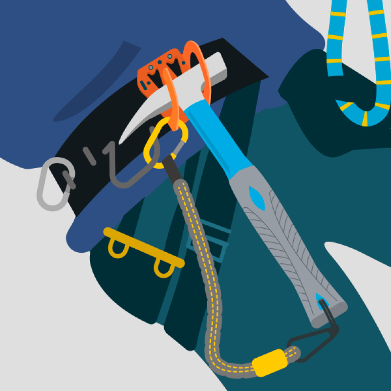 Un porte-marteau sécurisé pour les travaux en hauteur