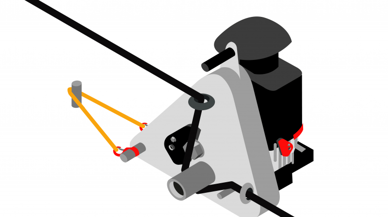Tirer les câbles électriques HTA avec un treuil thermique