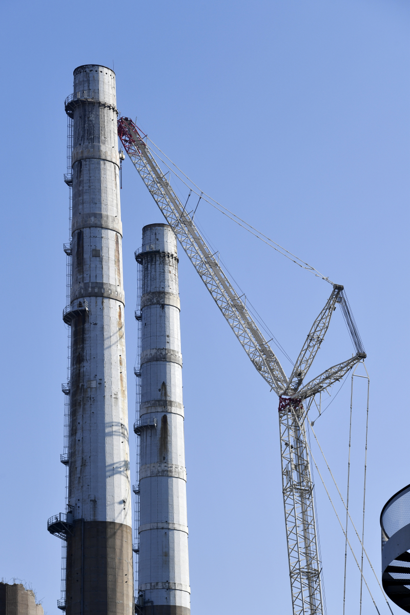 Plusieurs engins et matériels connectés