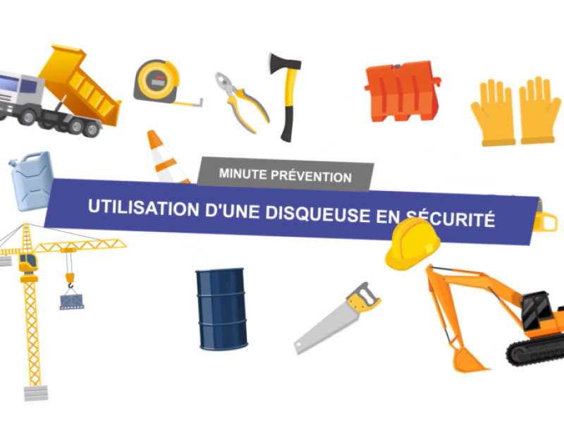 Comment utiliser une disqueuse en toute sécurité ?