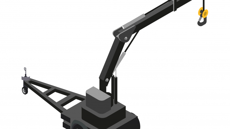 Manutentionner les charges lourdes et distribuer les matériaux grâce à une grue sur remorque