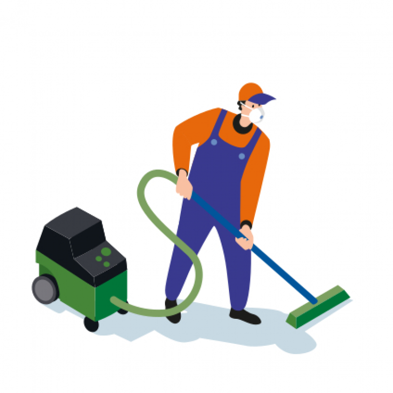 Poussières de bois- Nettoyage aspirateur de classe M