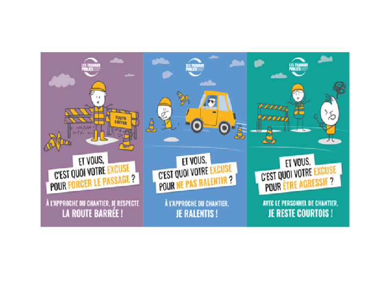 Trois affiches pour lutter contre les incivilités