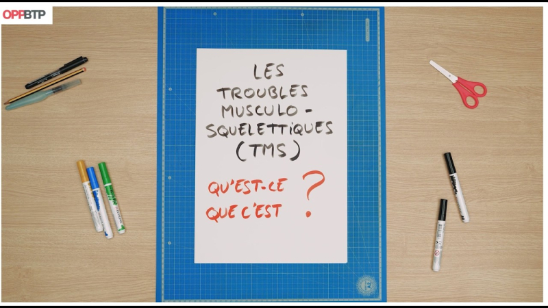 Mal de dos, tendinites, canal carpien : les TMS, premier risque dans le BTP