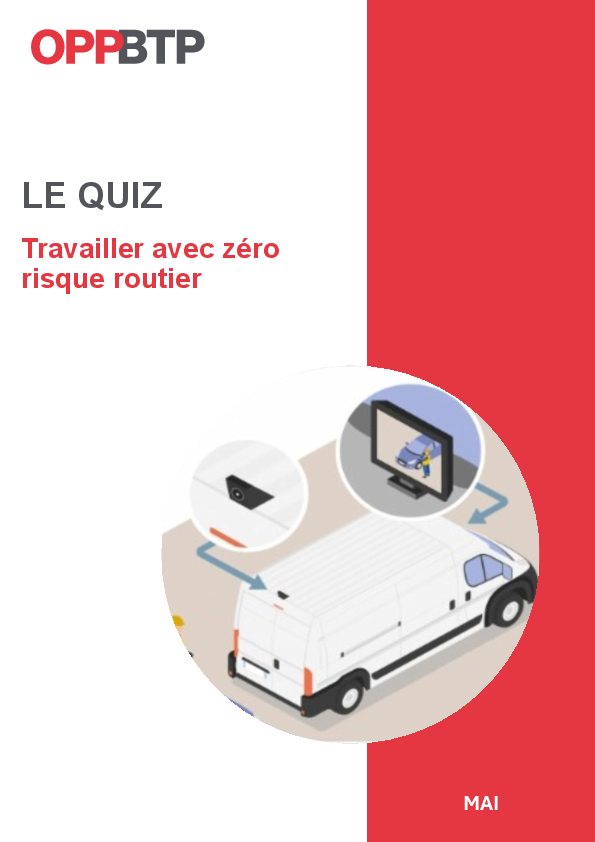 Quiz risque routier professionnel - Kit d'animation sécurité