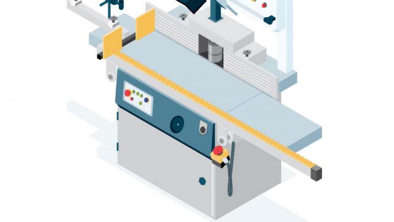 Travailler en toute sécurité avec une toupie tenonneuse