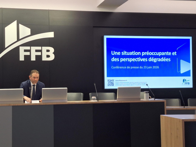 Conjoncture du bâtiment&nbsp;: inquiétudes face au recul de l’activité